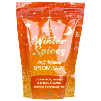 ELYSIUM SPA BATH SALTS  - WINTER SPICES WARMING AND REFRESHING 450G