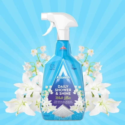ASTONISH DAILY SHOWER AND SHINE WHITE LILIES 750ML
