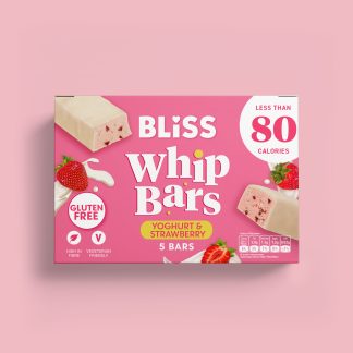 BLISS STRAWBERRY YOGHURT WHIP BARS 5 X 19G (BEST BEFORE 25 APRIL 2026)