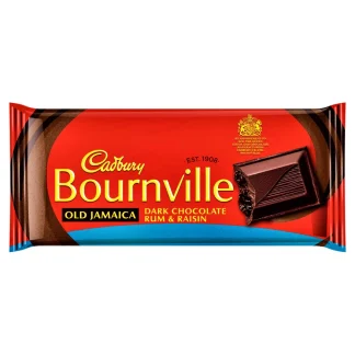 CADBURY BOURNVILLE OLD JAMAICA RUM & RAISIN SLAB 100G (BEST BEFORE 20 DECEMBER 2025)