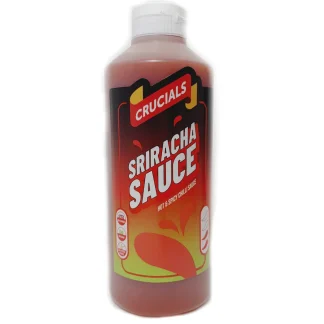 CRUCIALS SRIRACHA SAUCE SQUEEZY 500ML (BEST BEFORE END MARCH 2026)