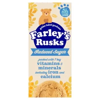 FARLEYS RUSKS REDUCED SUGAR 9S (BEST BEFORE 1 SEPTEMBER 2026)