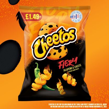 WALKERS CHEETOS TWISTED JALAPENO & CHEESE 105G (BEST BEFORE 30 AUGUST 2025)
