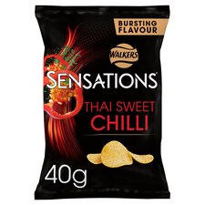 WALKERS SENSATION THAI SWEET CHILLI 40G (BEST BEFORE 27 SEPTEMBER 2025)