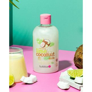 BUBBLE T BATH AND SHOWER GEL RELAXING LIME AND COCONUT MILK 500ML