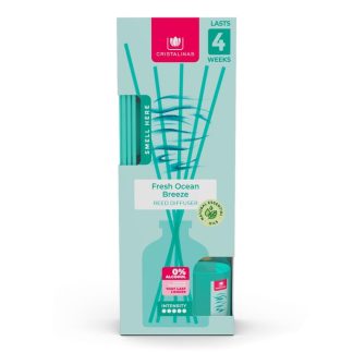 CRISTALINAS REED DIFFUSER FRESH OCEAN BREEZE 25ML
