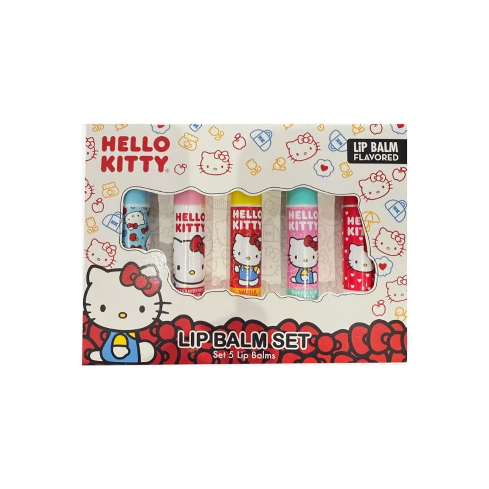 HELLO KITTY LIP BALM COLLECTION 5 PACK