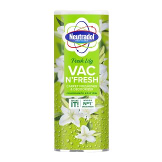 NEUTRADOL VAC N FRESH LILY CARPET DEODORIZER 350G