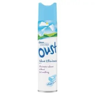 OUST AEROSOL ODOUR ELIMINATOR CLEAN SCENT 300ML