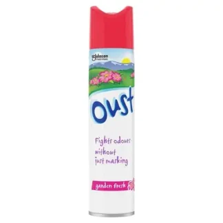 OUST AEROSOL ODOUR ELIMINATOR GARDEN FRESH 300ML