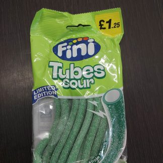 FINI SOUR APPLE TUBES 140G (BEST BEFORE END APRIL 2027)