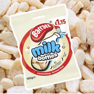 BARRATT MILK BOTTLES 150G (BEST BEFORE END JULY 2026)