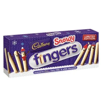 CADBURY SNOWY FINGERS 115G (BEST BEFORE 25 APRIL 2026)