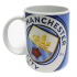 MANCHESTER CITY HALFTONE 11OZ MUG