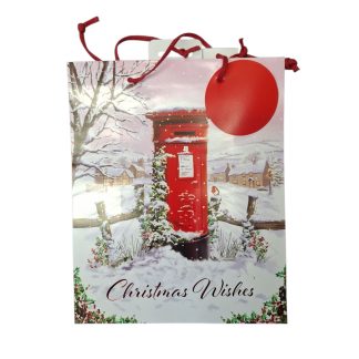 RED POST BOX GIFTING BAG SMALL