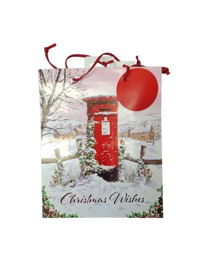 RED POST BOX GIFTING BAG SMALL
