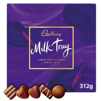 CADBURY DAIRY MILK TRAY 312G