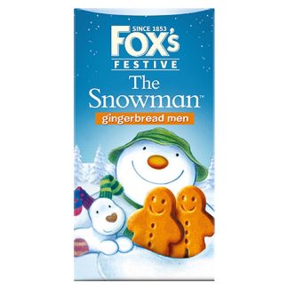 FOXS FESTIVE THE SNOWMAN AND THE SNOWDOG GINGERBREAD MINIS 100G