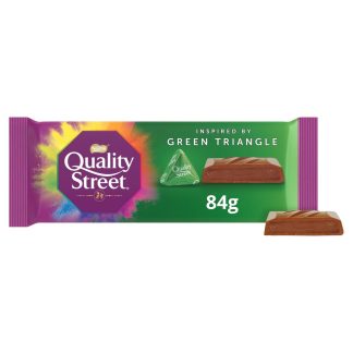 NESTLE QUALITY STREET INSPIRED BY THE GREEN TRIANGLE BLOCK 84G